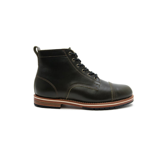 Marion Olive Back - HELM Boots