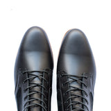 Lee Low Black - HELM Boots - Toe