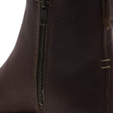 Women's Pablo Brown Moto Boot Lock - HELM Boots