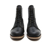 Leo Black Pair Front - HELM Boots